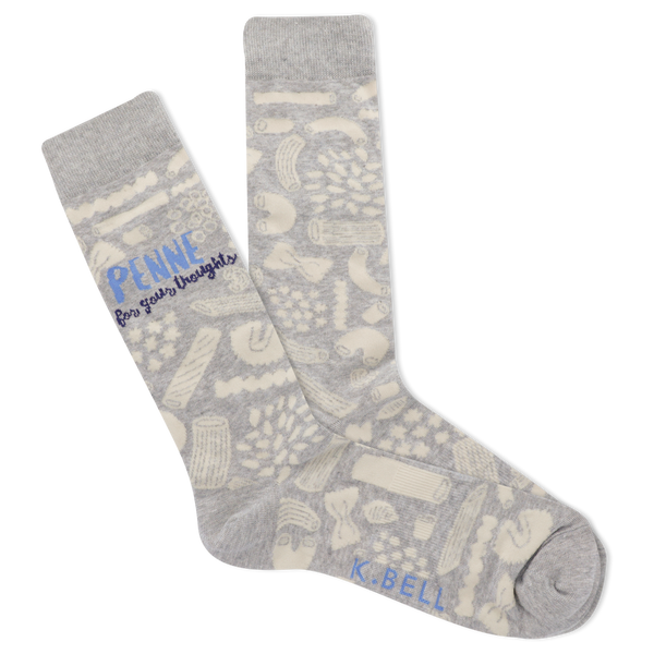 K.Bell Men's Penne Crew Sock