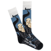 K. Bell Men's This Is Otter Control Crew Sock flat lay photo