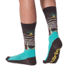 K.Bell Men's Don't Stop Believing Crew Sock