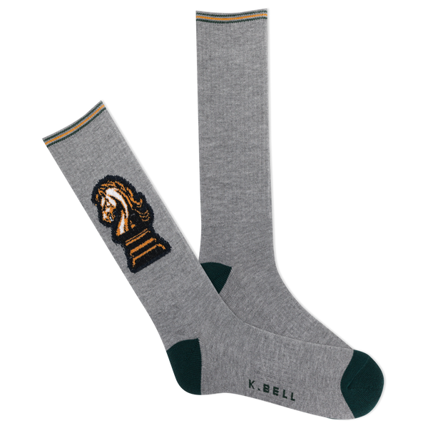 K.Bell Men's Knight Defense Active Crew Sock
