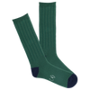 K.Bell Men's Classic Comfort Fit Ribbed Crew Sock