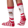 K.Bell Men's American Made CA Republic Crew Socks