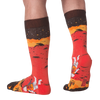 K.Bell Men's Red Planet Crew Sock