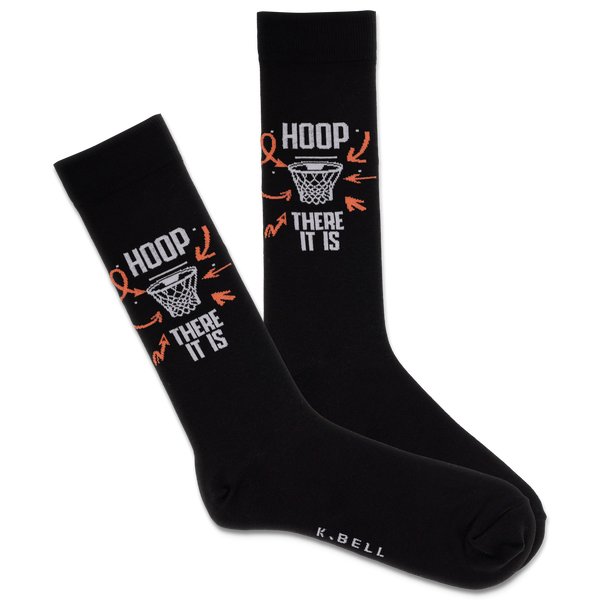 K.Bell Men's Hoop There It Is Crew Sock