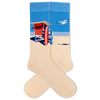 K.Bell Men's Beach Hut Crew Sock