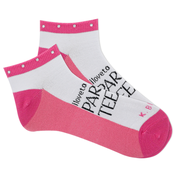 K.Bell Women's I Love to Par-Tee Low Cut Sock