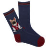 K.Bell Women's French Bulldog Captain Crew Sock