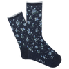 K.Bell Women's Ditsy Floral Crew Sock
