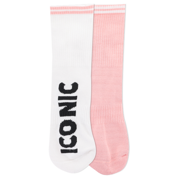 K.Bell Women's K.B Athletic Iconic Active Anklet Sock 2 Pack