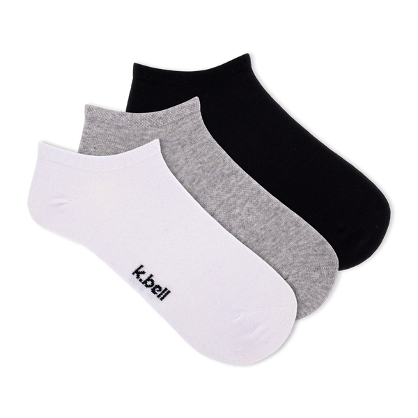 K.Bell Women's Flex Fit No Show Sock