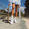 K.Bell Women's L.A. Sunflower Active Crew Sock