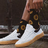 K.Bell Women's L.A. Sunflower Active Crew Sock