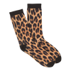 K.Bell Women's Leopard 360 Print Crew Socks