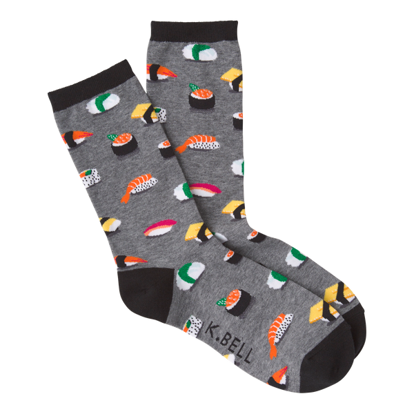 K.Bell Women's Sushi Crew Socks
