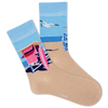K.Bell Women's Beach Hut Crew Sock