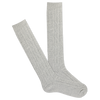 K. Bell Women's Soft and Dreamy Cable Knee High Sock flat lay photo