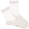 K.Bell Women's Crochet Net Anklet Sock