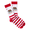 K.Bell Men's American Made CA Republic Crew Socks